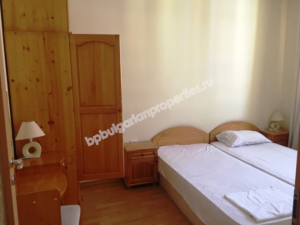 Furnished two-bedroom apartment for sale in the very centre of Sunny Beach resort Furnished two-bedroom apartment for sale in the very centre of Sunny Beach resort