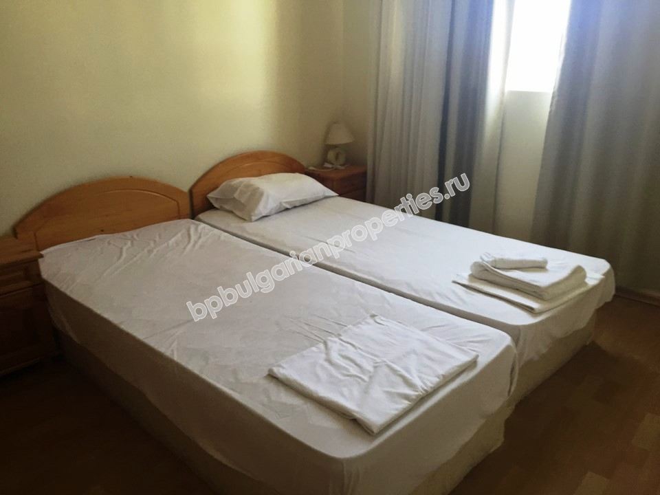 Furnished two-bedroom apartment for sale in the very centre of Sunny Beach resort Furnished two-bedroom apartment for sale in the very centre of Sunny Beach resort