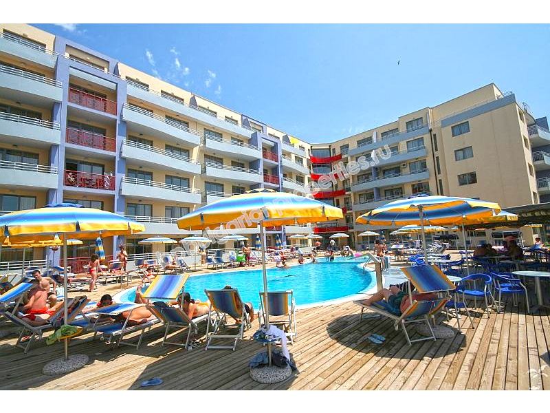 Furnished two-bedroom apartment for sale in the very centre of Sunny Beach resort Furnished two-bedroom apartment for sale in the very centre of Sunny Beach resort