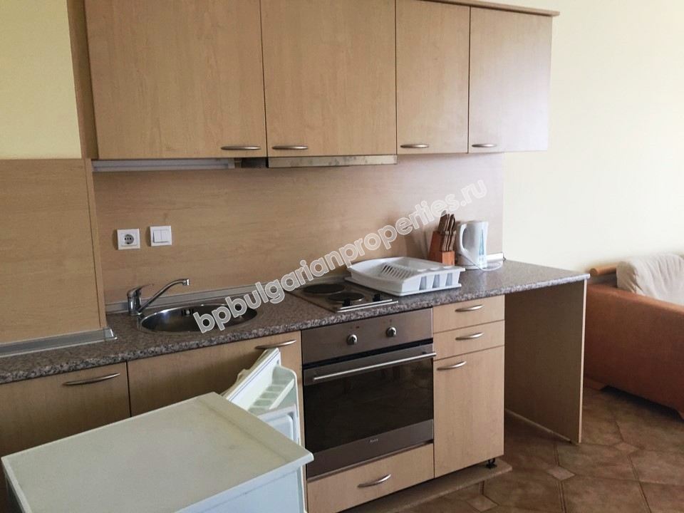 Furnished two-bedroom apartment for sale in the very centre of Sunny Beach resort Furnished two-bedroom apartment for sale in the very centre of Sunny Beach resort