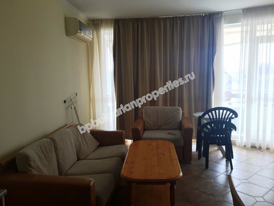 Furnished two-bedroom apartment for sale in the very centre of Sunny Beach resort Furnished two-bedroom apartment for sale in the very centre of Sunny Beach resort