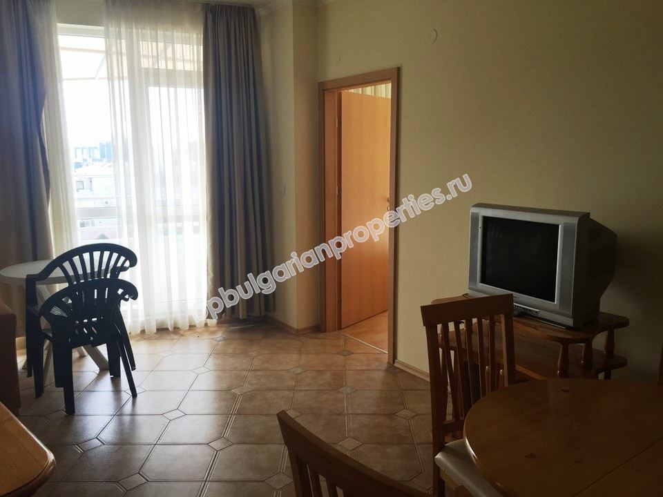 Furnished two-bedroom apartment for sale in the very centre of Sunny Beach resort Furnished two-bedroom apartment for sale in the very centre of Sunny Beach resort