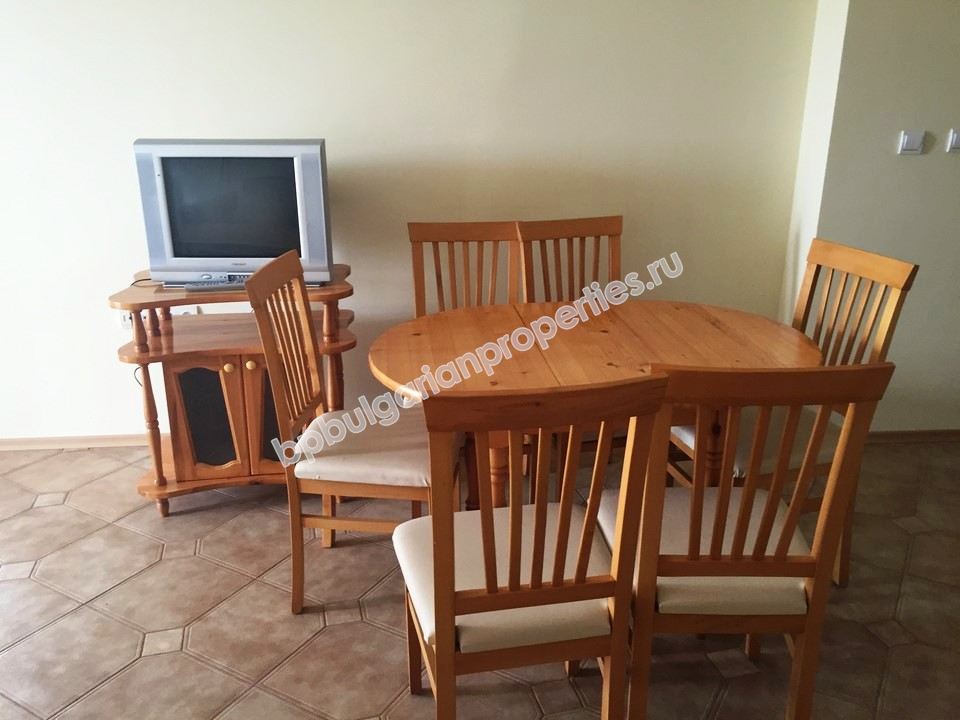 Furnished two-bedroom apartment for sale in the very centre of Sunny Beach resort Furnished two-bedroom apartment for sale in the very centre of Sunny Beach resort