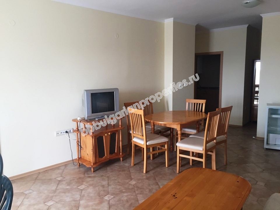 Furnished two-bedroom apartment for sale in the very centre of Sunny Beach resort Furnished two-bedroom apartment for sale in the very centre of Sunny Beach resort