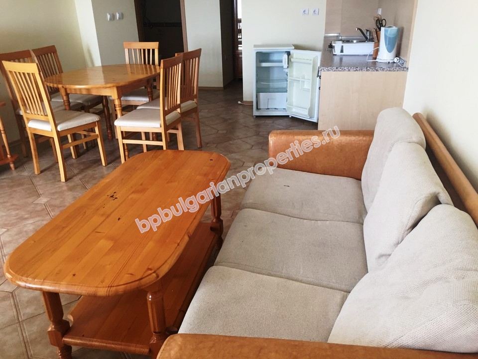 Furnished two-bedroom apartment for sale in the very centre of Sunny Beach resort Furnished two-bedroom apartment for sale in the very centre of Sunny Beach resort