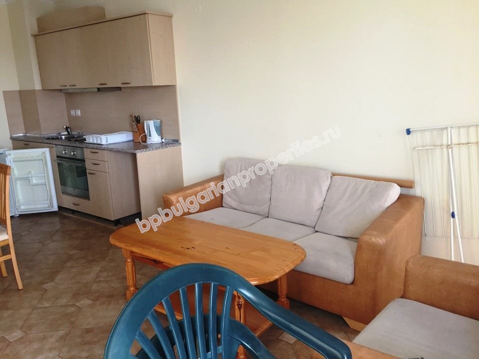 Furnished two-bedroom apartment for sale in the very centre of Sunny Beach resort Furnished two-bedroom apartment for sale in the very centre of Sunny Beach resort