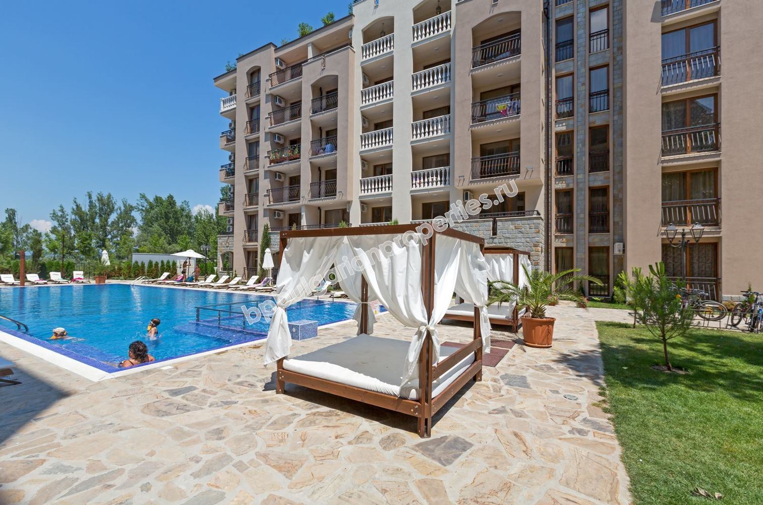 New studio for sale in Sunny Beach resort