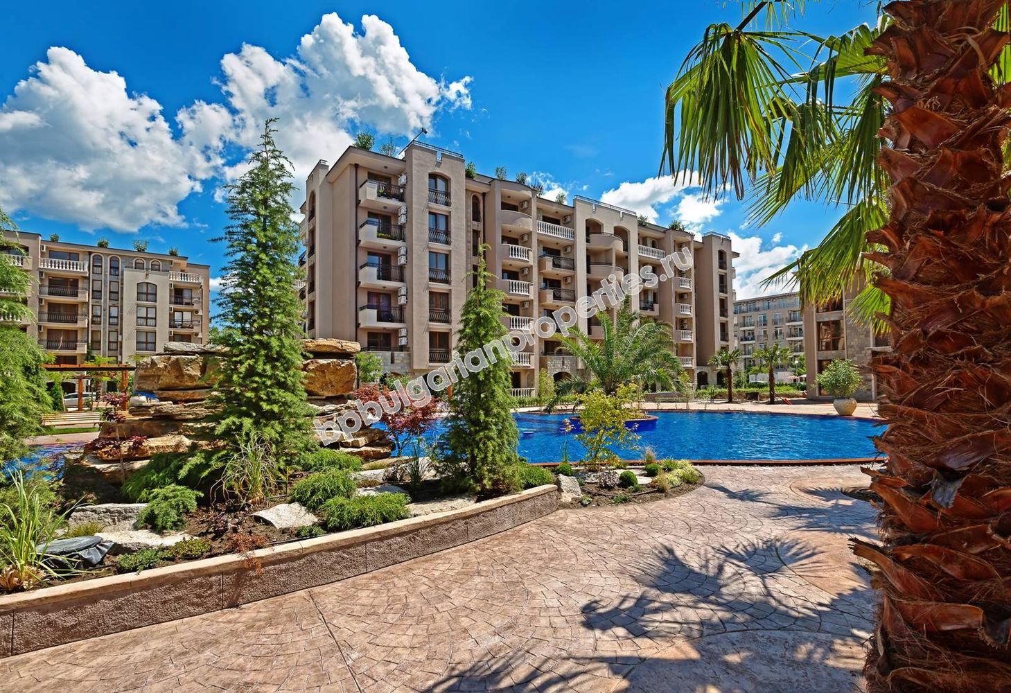 New studio for sale in Sunny Beach resort