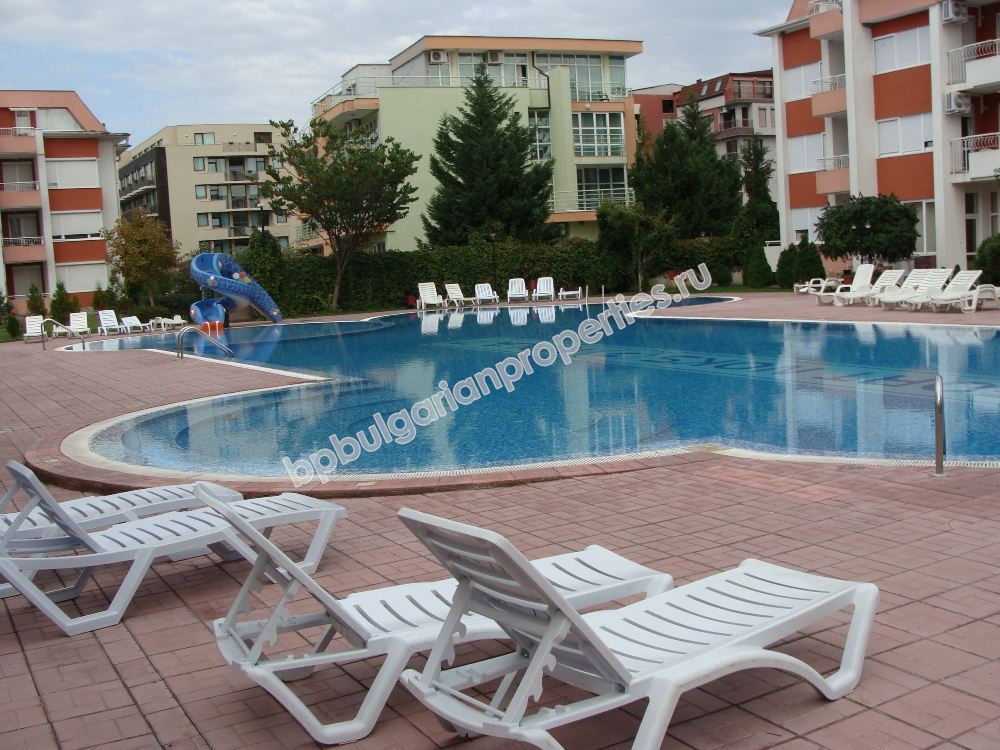 Spacious furnished studio close to the beach for sale in Sunny Beach resort
