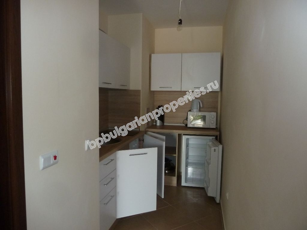 Furnished studio for sale close to the beach in the resort Sunny Beach
