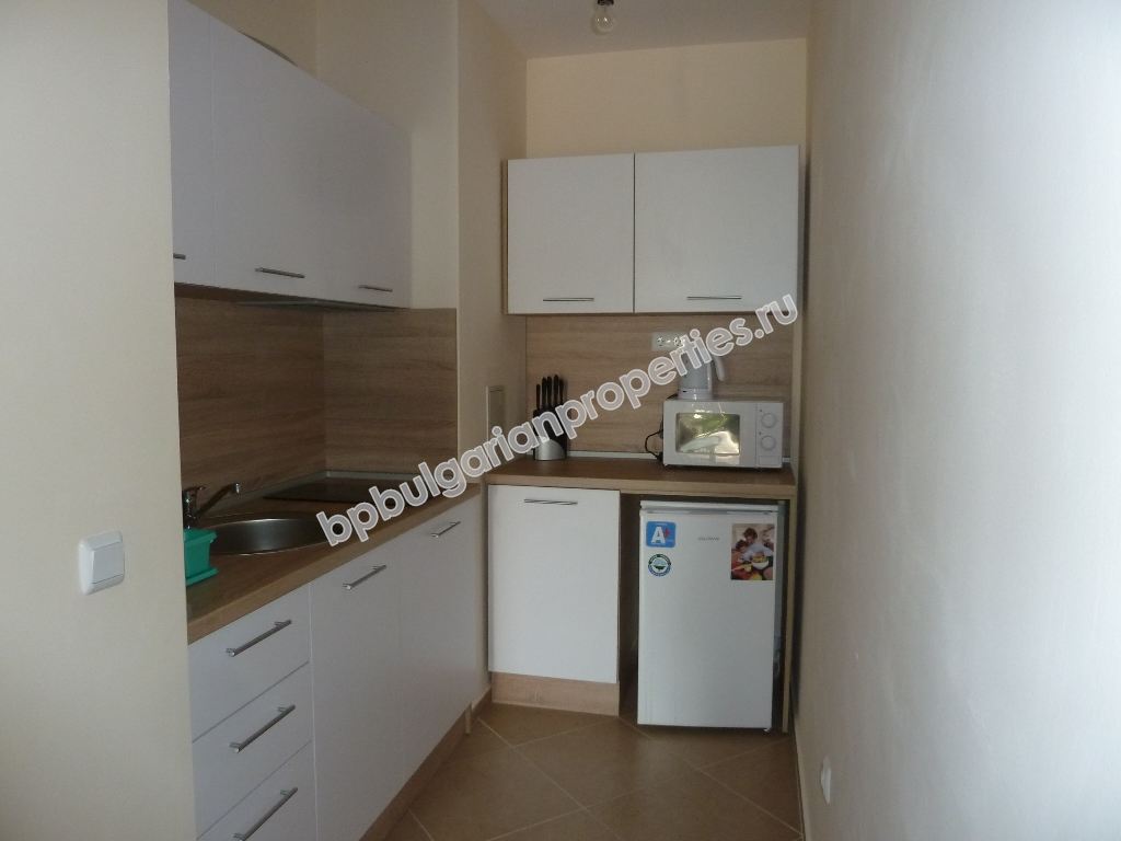 Furnished studio for sale close to the beach in the resort Sunny Beach