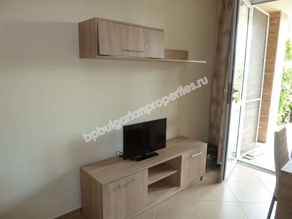 Furnished studio for sale close to the beach in the resort Sunny Beach