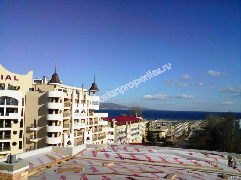 Furnished spacious studio near the beach for sale in the resort Sunny Beach Furnished spacious studio near the beach for sale in the resort Sunny Beach