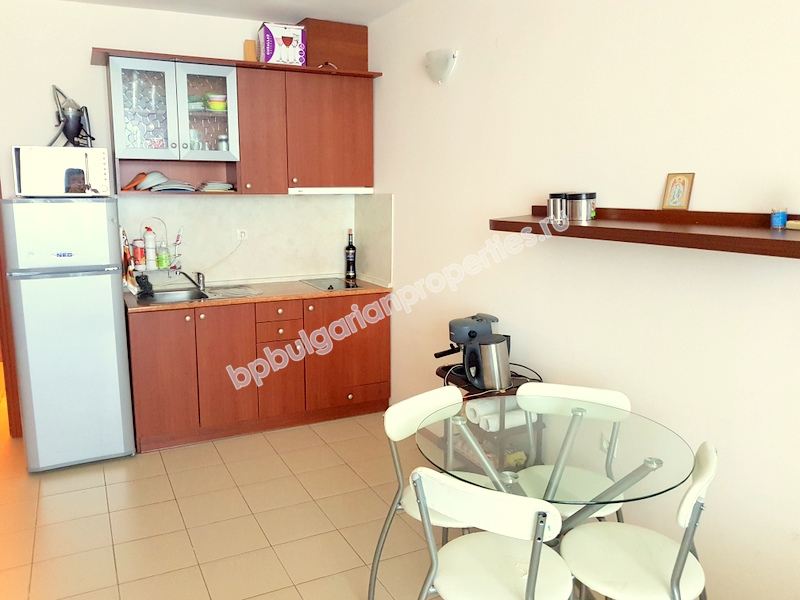 Furnished spacious studio near the beach for sale in the resort Sunny Beach Furnished spacious studio near the beach for sale in the resort Sunny Beach