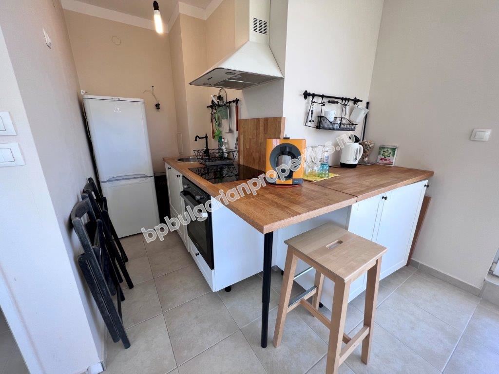 Furnished two-bedroom apartment for sale in the town of Pomorie