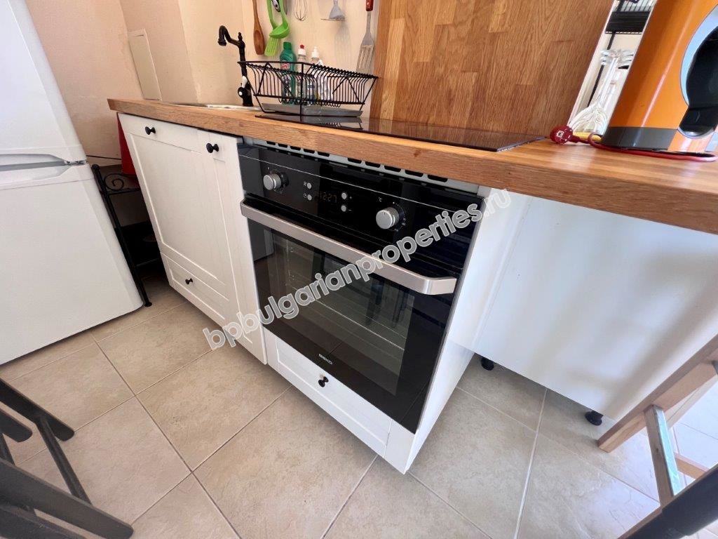 Furnished two-bedroom apartment for sale in the town of Pomorie