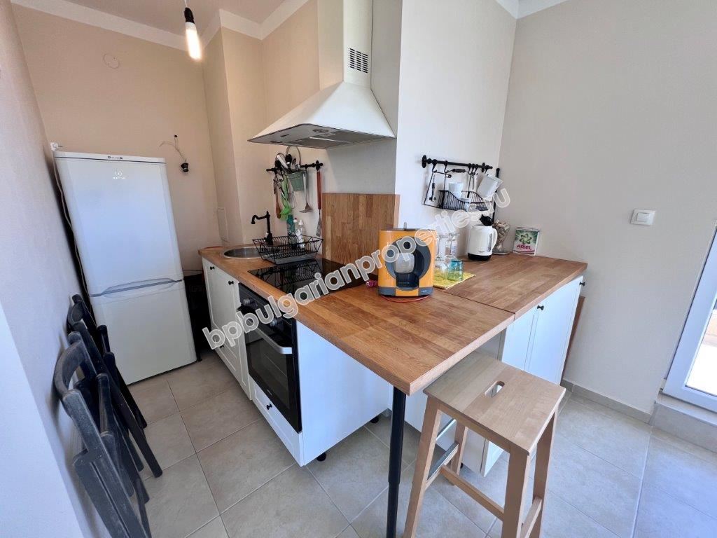 Furnished two-bedroom apartment for sale in the town of Pomorie