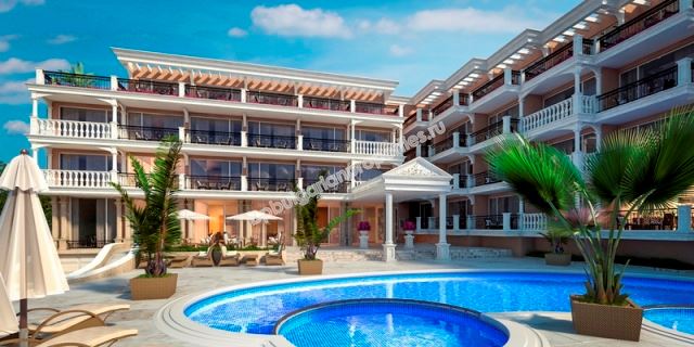 Luxury apartments close to the beach for sale in the resort Lozenets