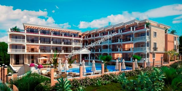 Luxury apartments close to the beach for sale in the resort Lozenets