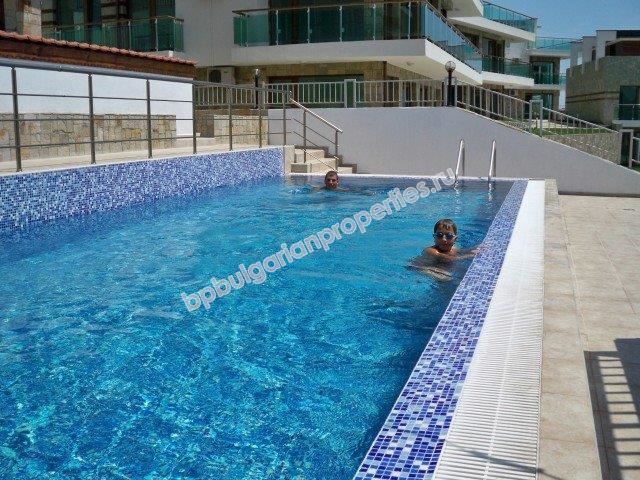 Two bedroom apartment with sea views in a gated complex. Sozopol, Budzhaka.
