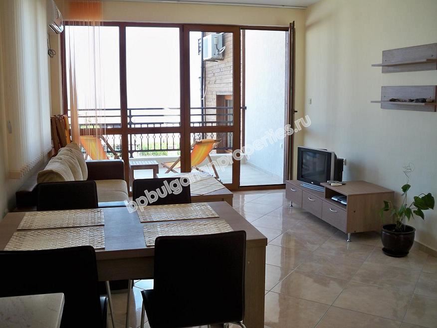 Two bedroom apartment with sea views in a gated complex. Sozopol, Budzhaka.