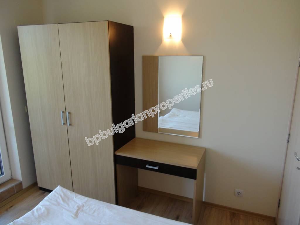 Beachfront furnished one-bedroom apartment for sale in the resort Obzor