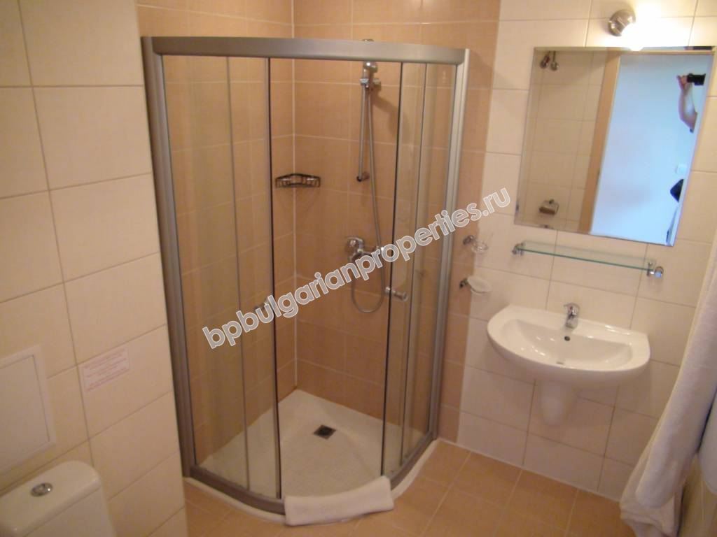 Beachfront furnished one-bedroom apartment for sale in the resort Obzor