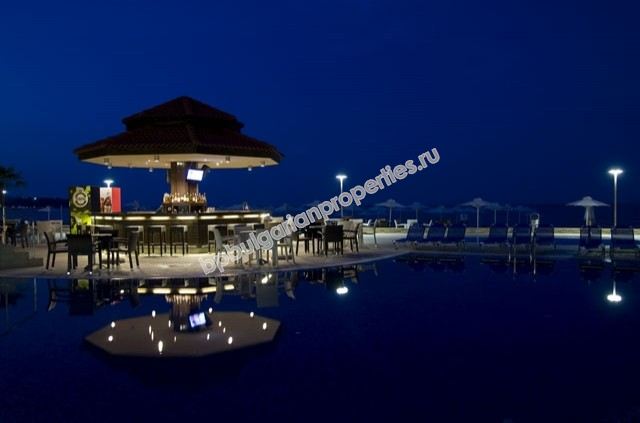 Beachfront furnished one-bedroom apartment for sale in the resort Obzor