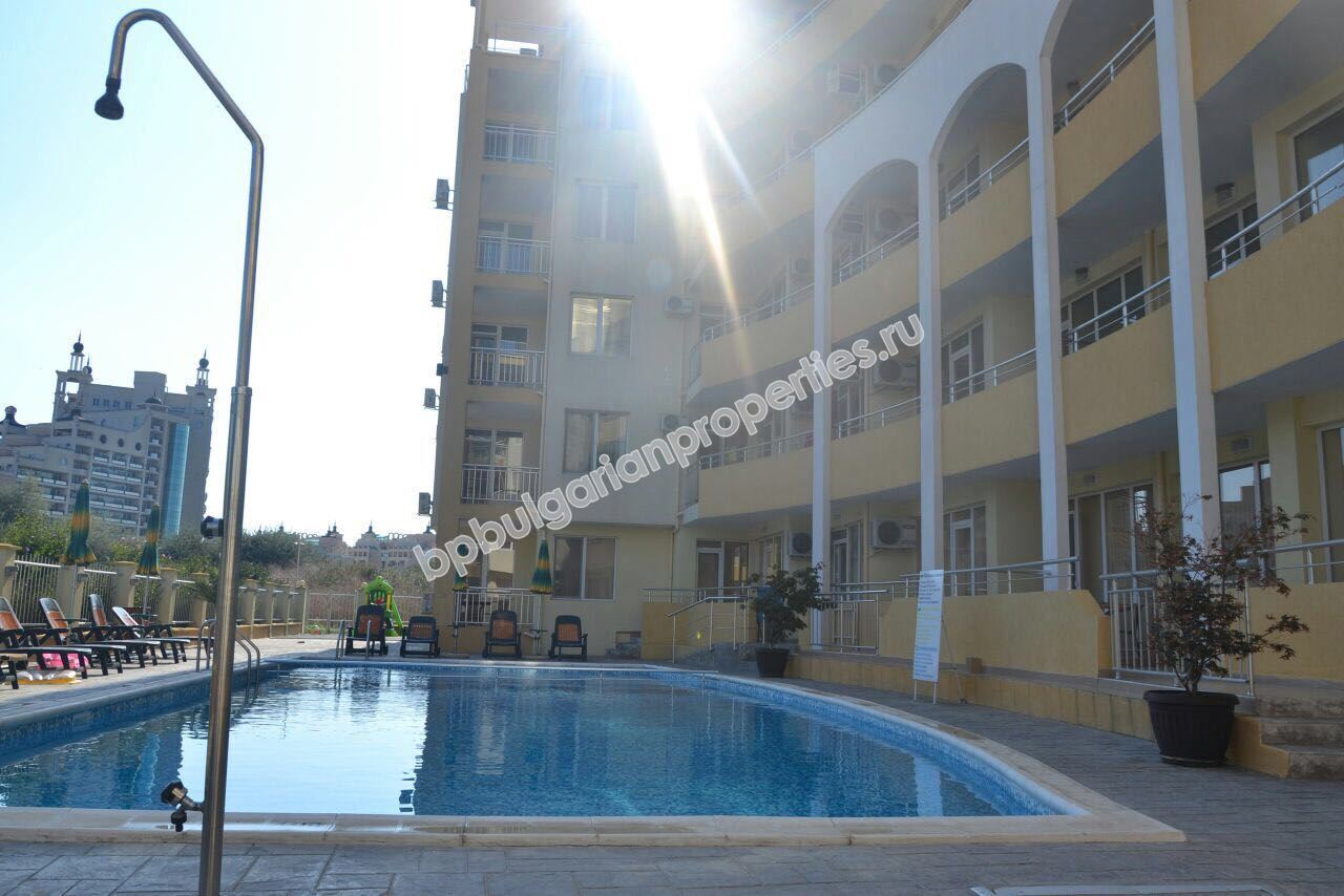 Furnished studio for sale in a complex in the town of Pomorie Furnished studio for sale in a complex in the town of Pomorie