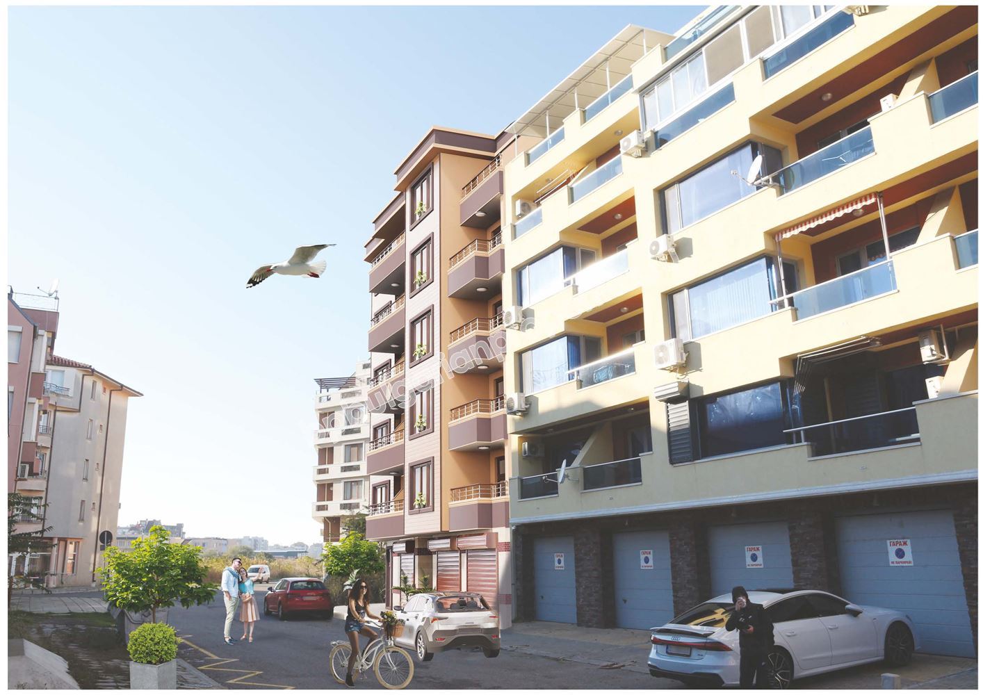 Property for permanent residence in Bulgaria. New housing project in the central part of Pomorie Property for permanent residence in Bulgaria. New housing project in the central part of Pomorie