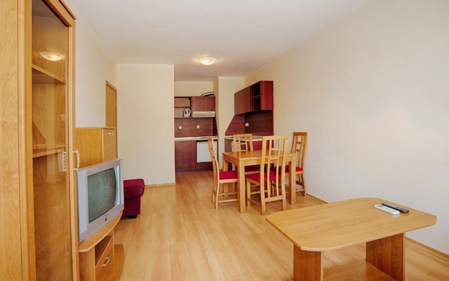 Furnished one-bedroom apartment in the western part of Sunny Beach