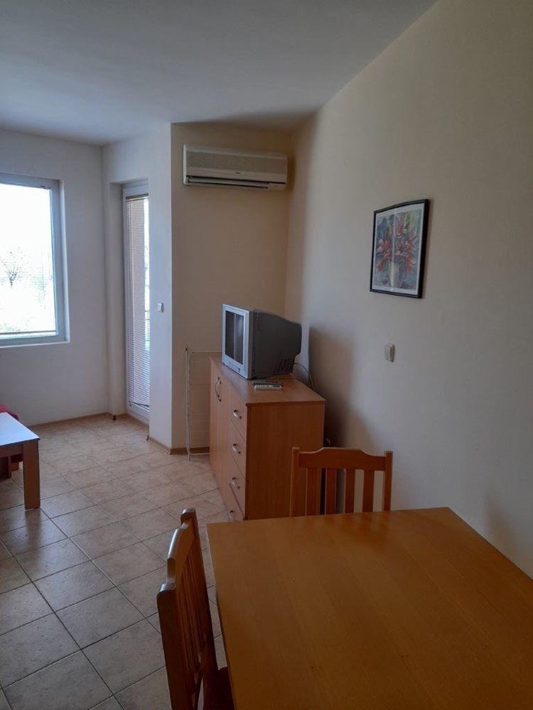 Furnished one-bedroom apartment in the western part of Sunny Beach