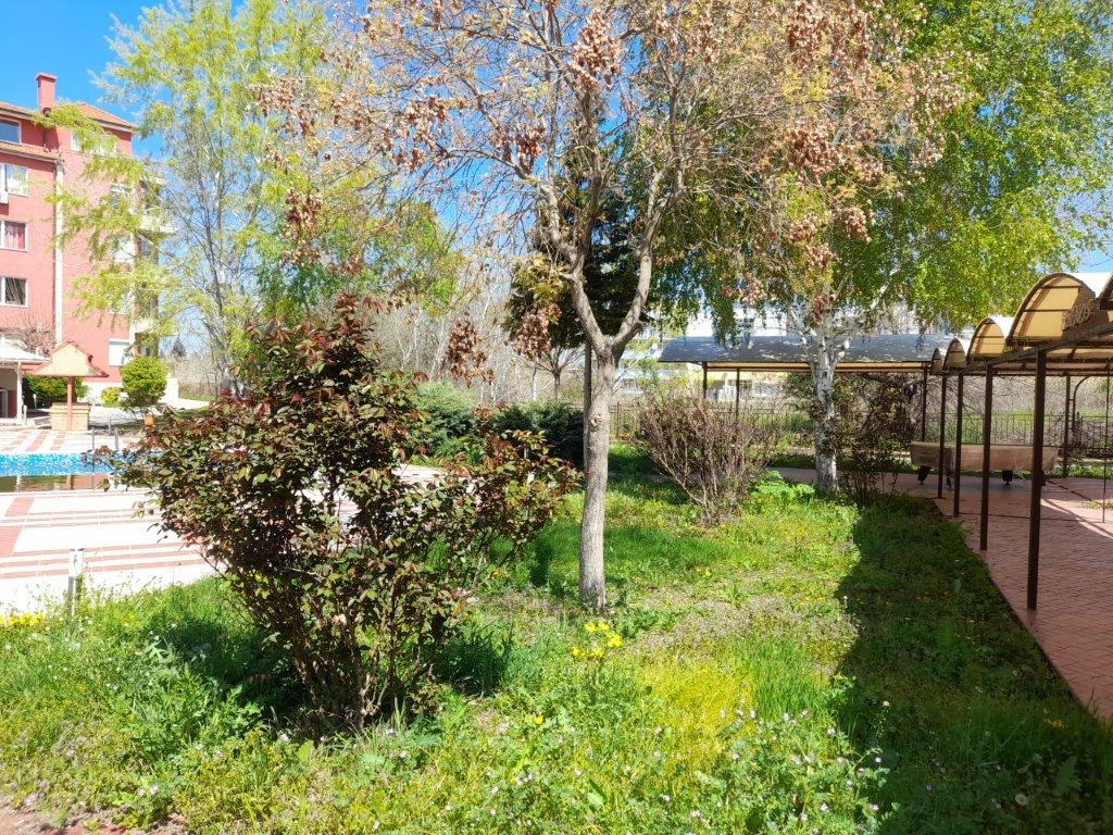 Furnished one-bedroom apartment in the western part of Sunny Beach