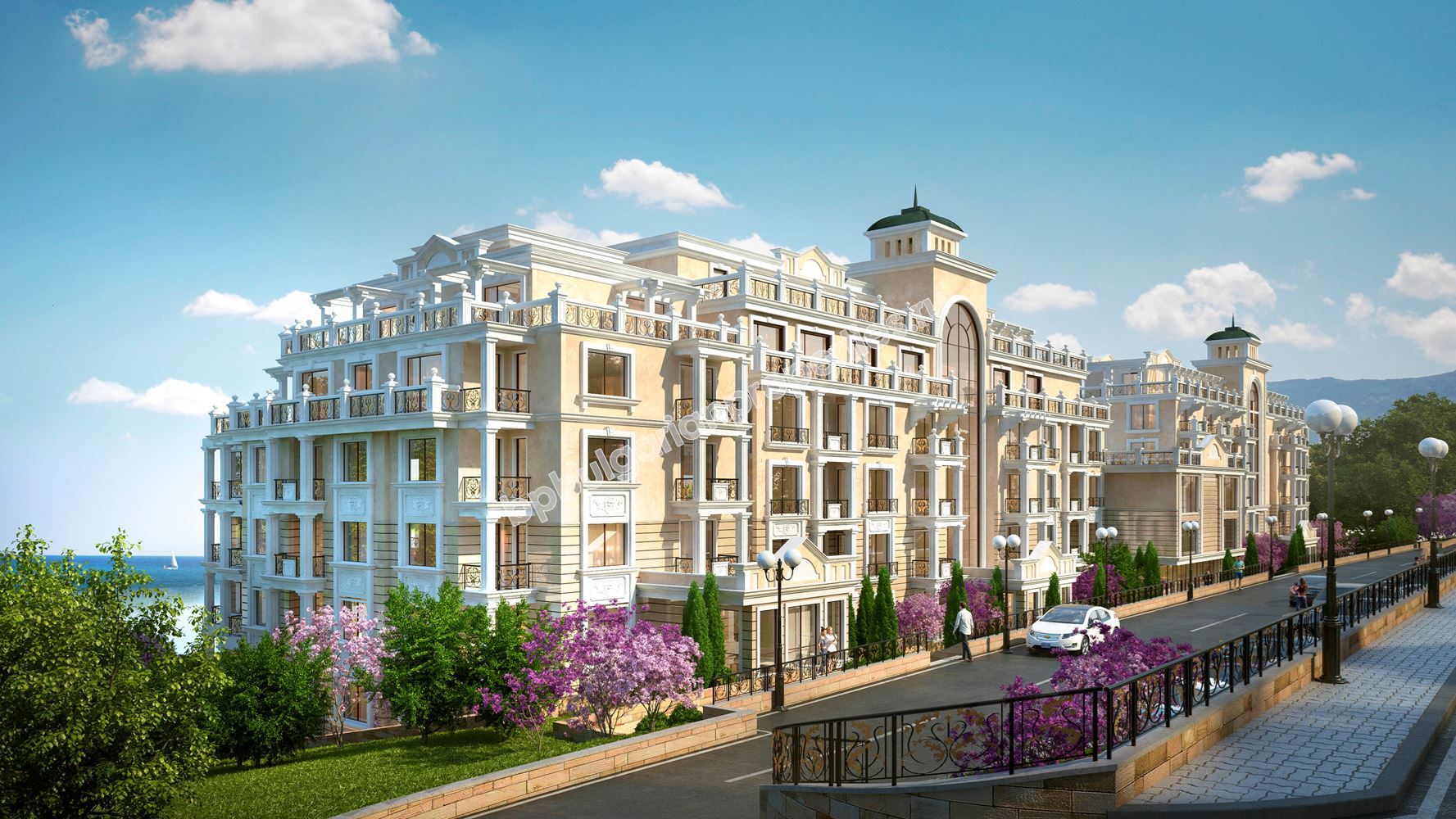 Real estate in the new luxury complex on the first line, Saint Vlas Real estate in the new luxury complex on the first line, Saint Vlas