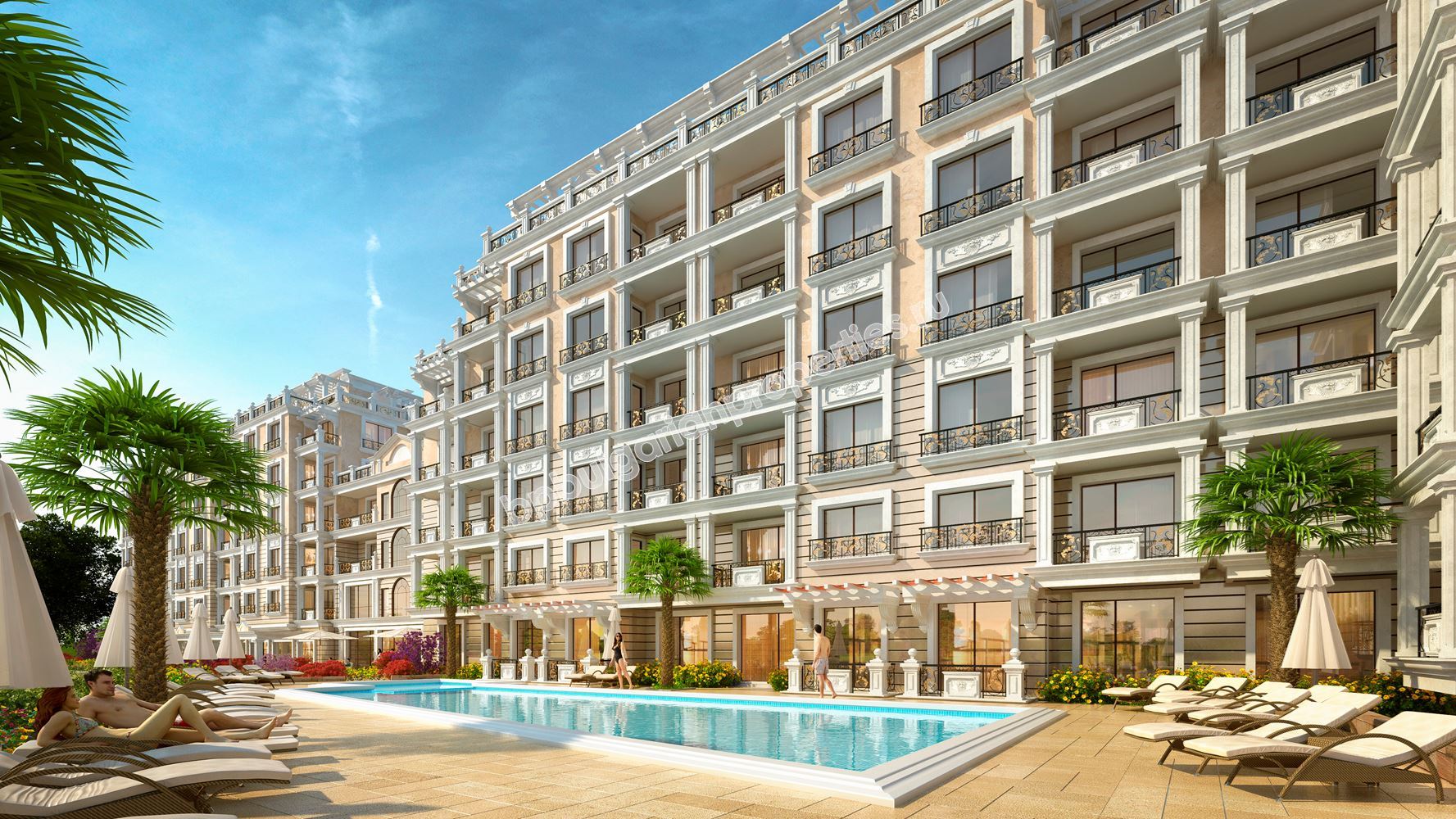 Real estate in the new luxury complex on the first line, Saint Vlas Real estate in the new luxury complex on the first line, Saint Vlas