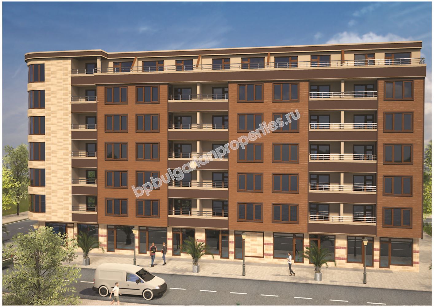 Residential building in a new house 450 meters from the sea in Pomorie Residential building in a new house 450 meters from the sea in Pomorie