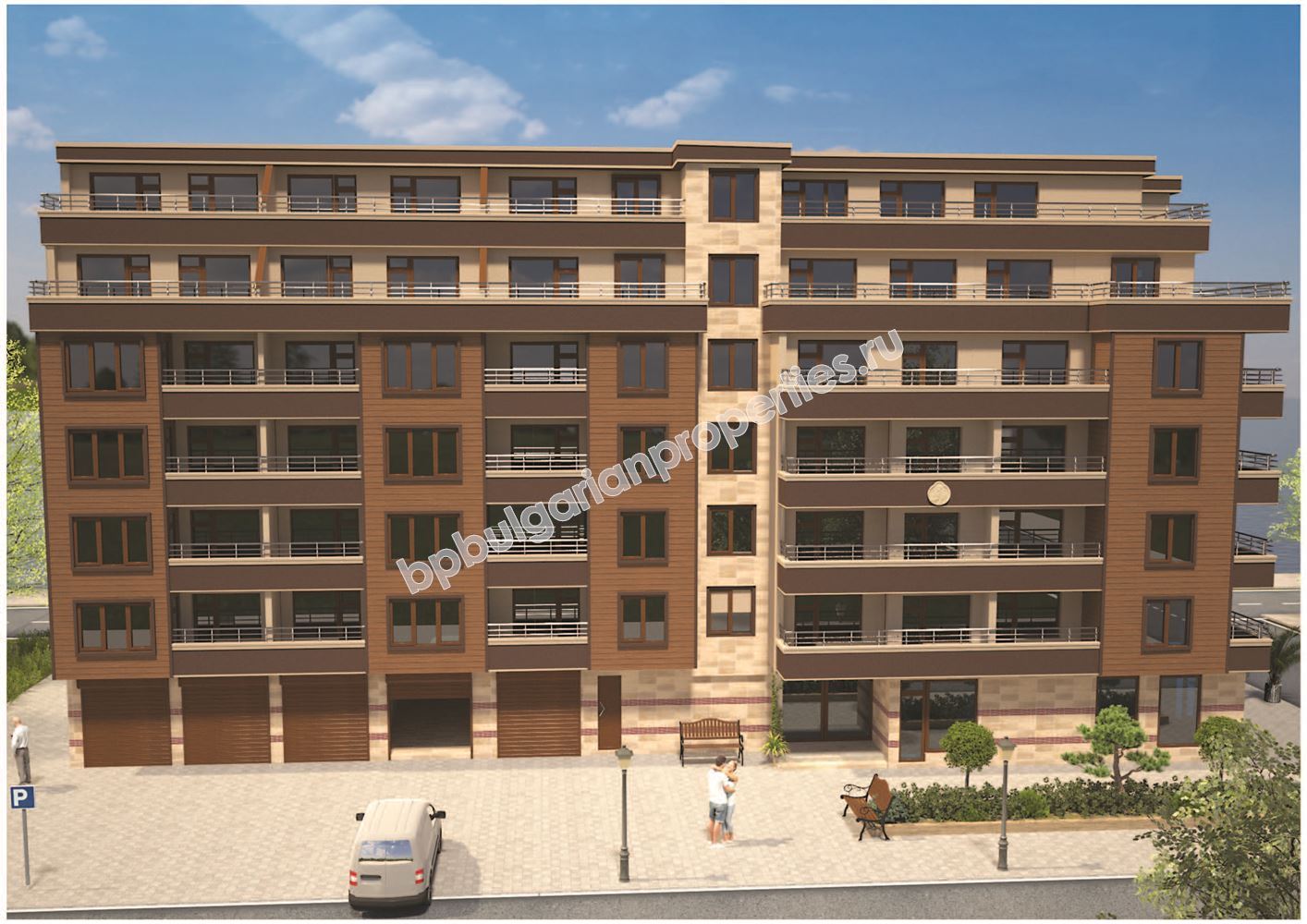 Residential building in a new house 450 meters from the sea in Pomorie Residential building in a new house 450 meters from the sea in Pomorie