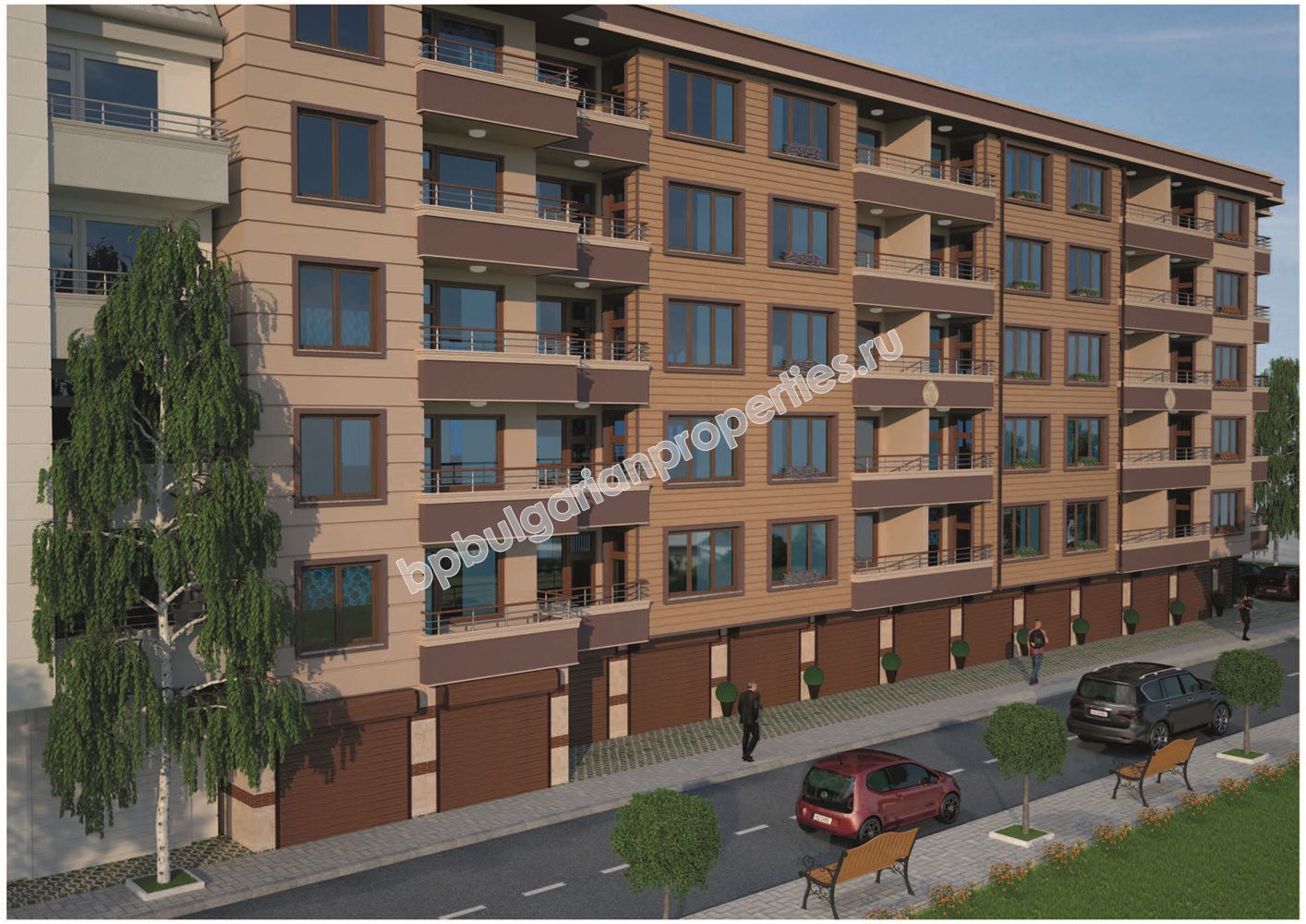 New residential building in Pomorie, Old Town New residential building in Pomorie, Old Town