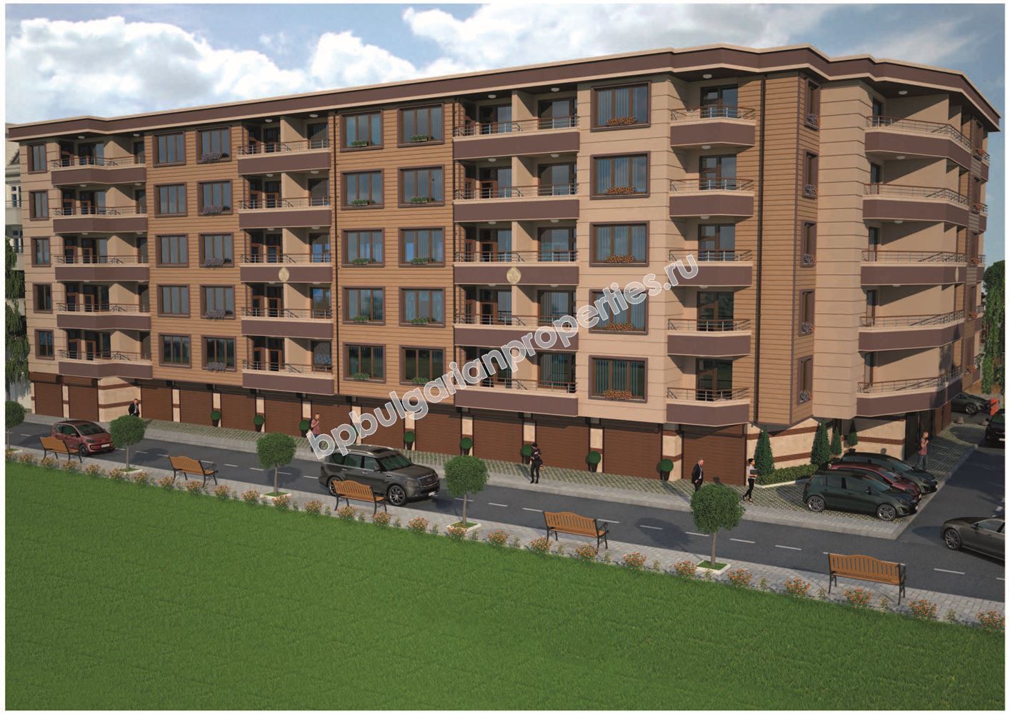 New residential building in Pomorie, Old Town New residential building in Pomorie, Old Town