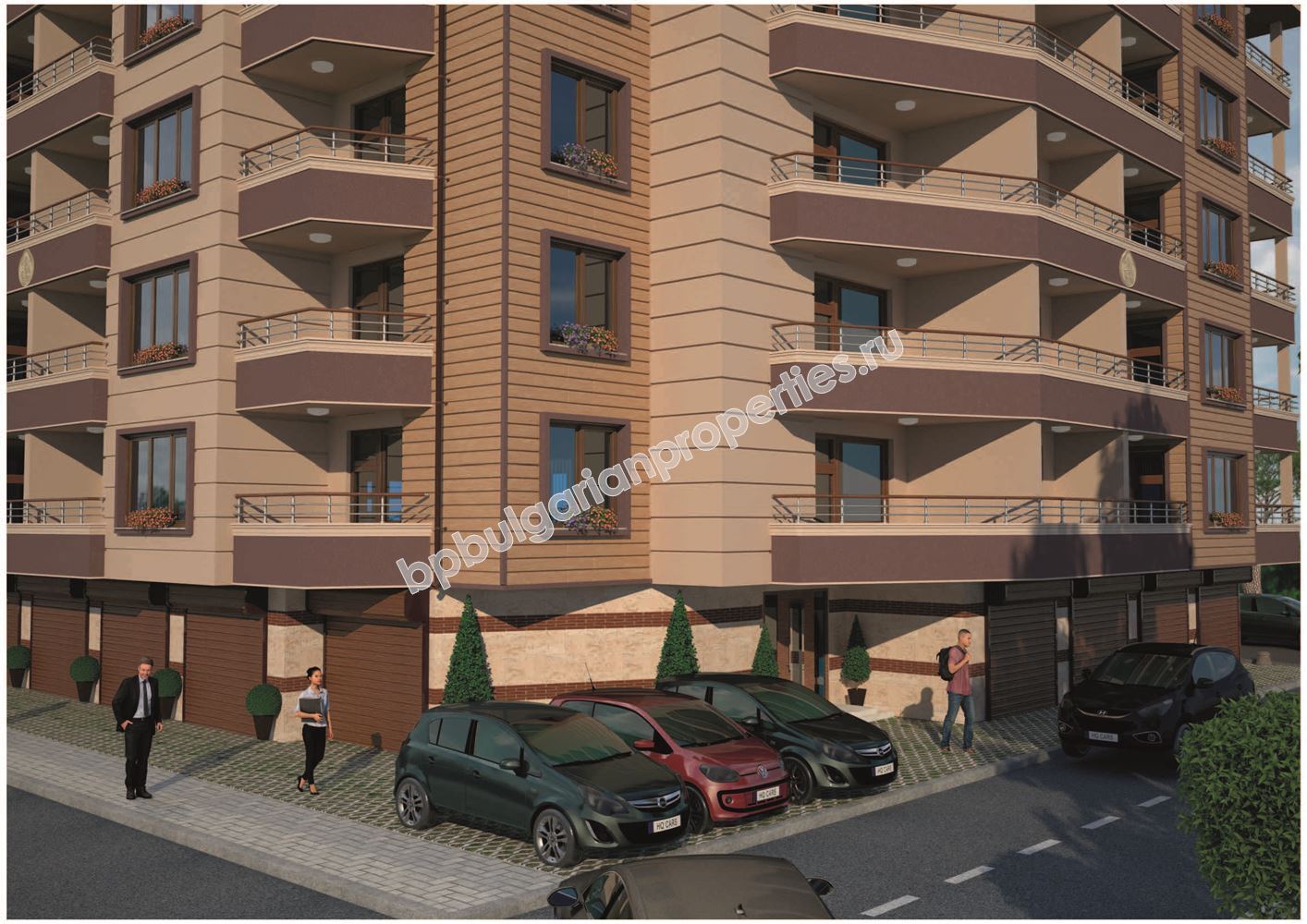 New residential building in Pomorie, Old Town New residential building in Pomorie, Old Town