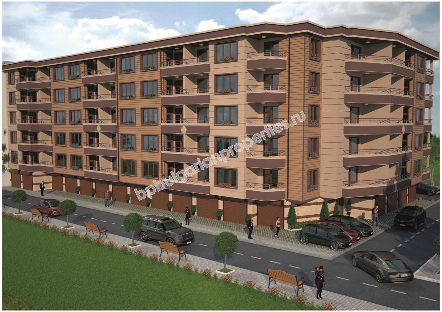 New residential building in Pomorie, Old Town New residential building in Pomorie, Old Town