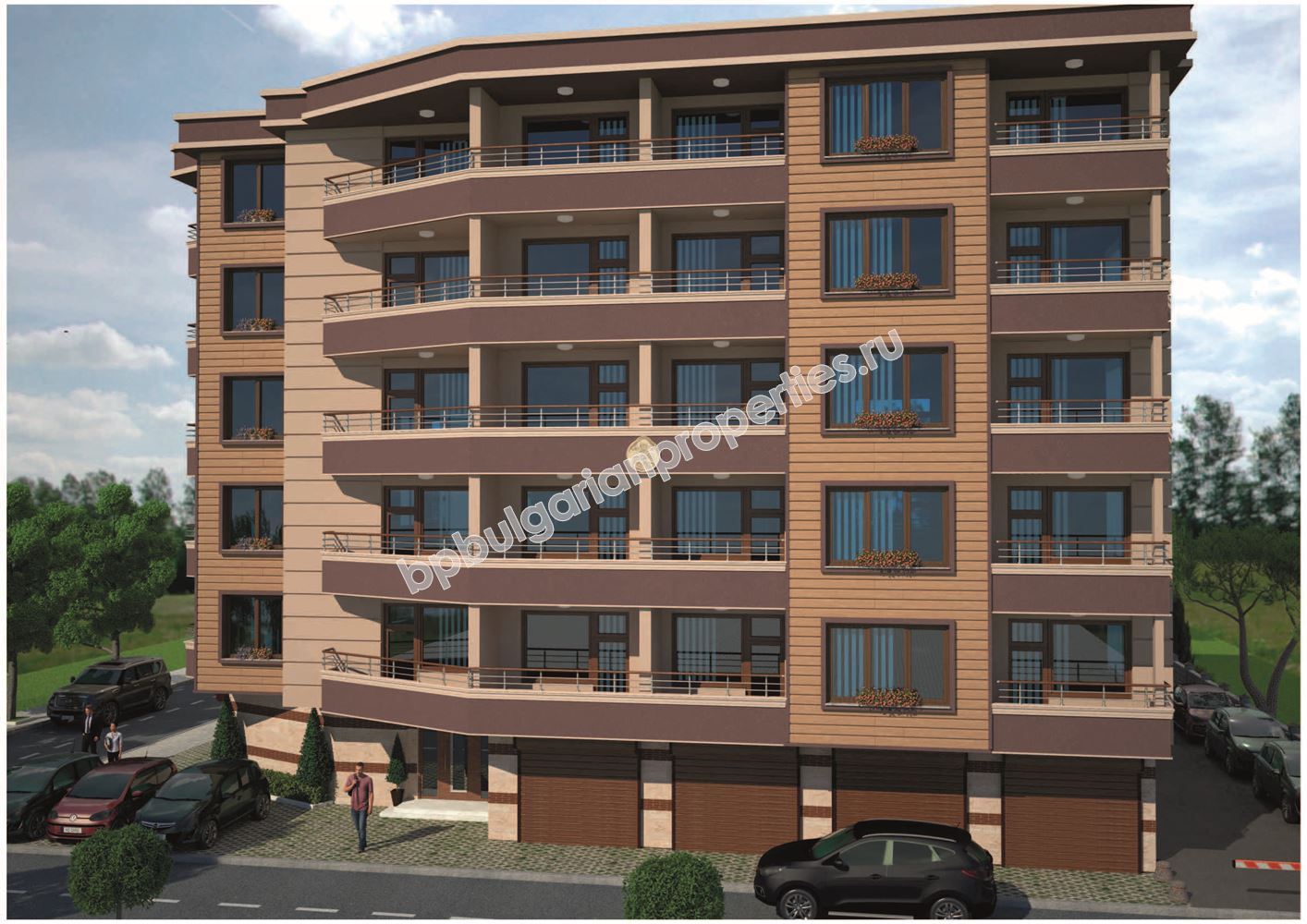 New residential building in Pomorie, Old Town New residential building in Pomorie, Old Town