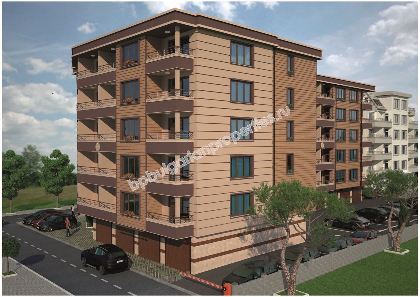 New residential building in Pomorie, Old Town New residential building in Pomorie, Old Town