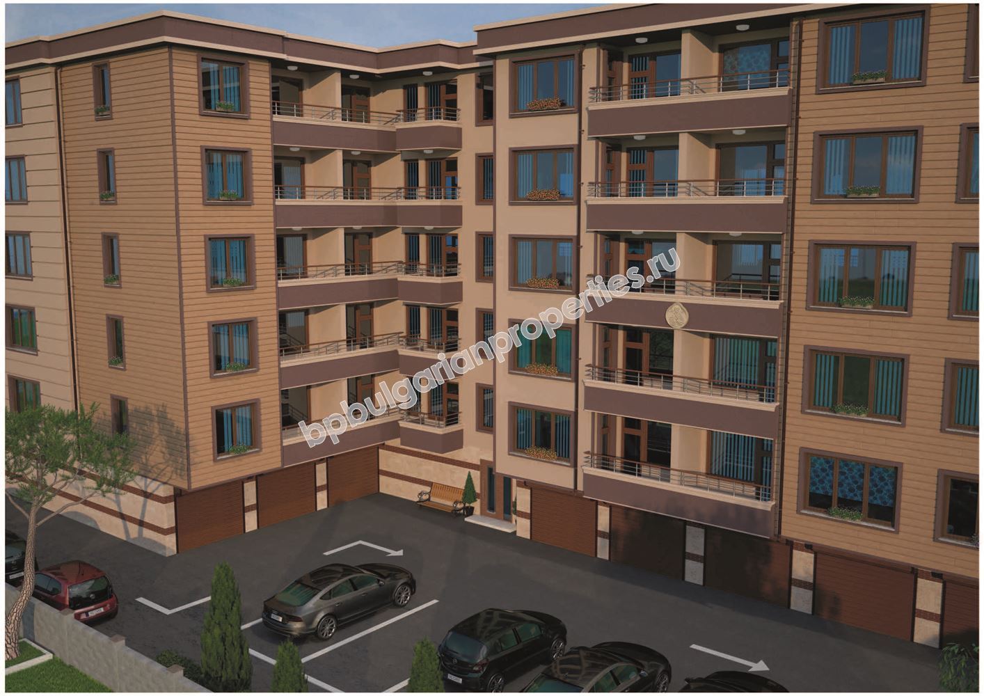 New residential building in Pomorie, Old Town New residential building in Pomorie, Old Town