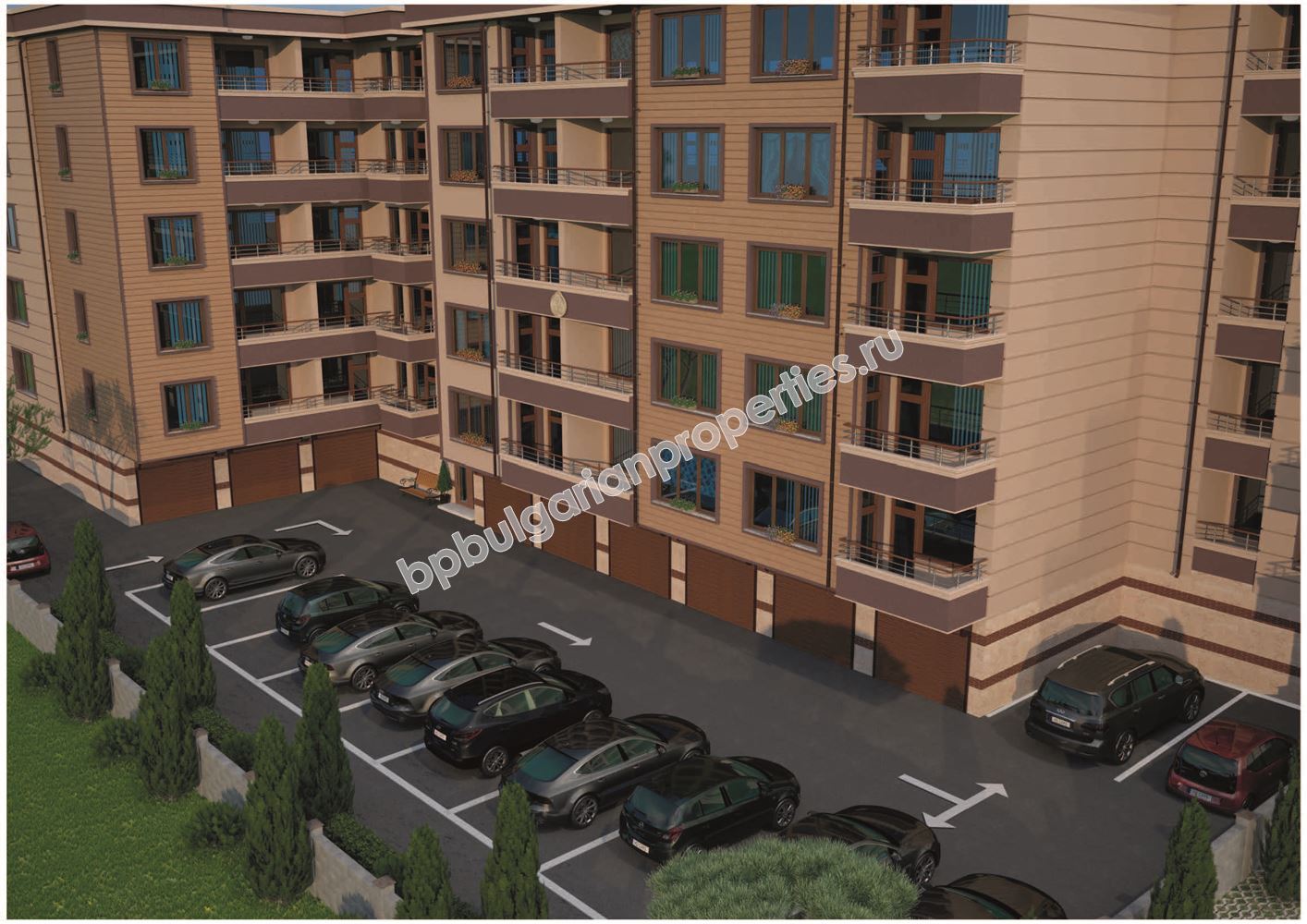 New residential building in Pomorie, Old Town New residential building in Pomorie, Old Town