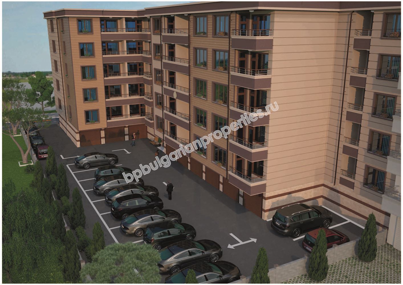 New residential building in Pomorie, Old Town New residential building in Pomorie, Old Town