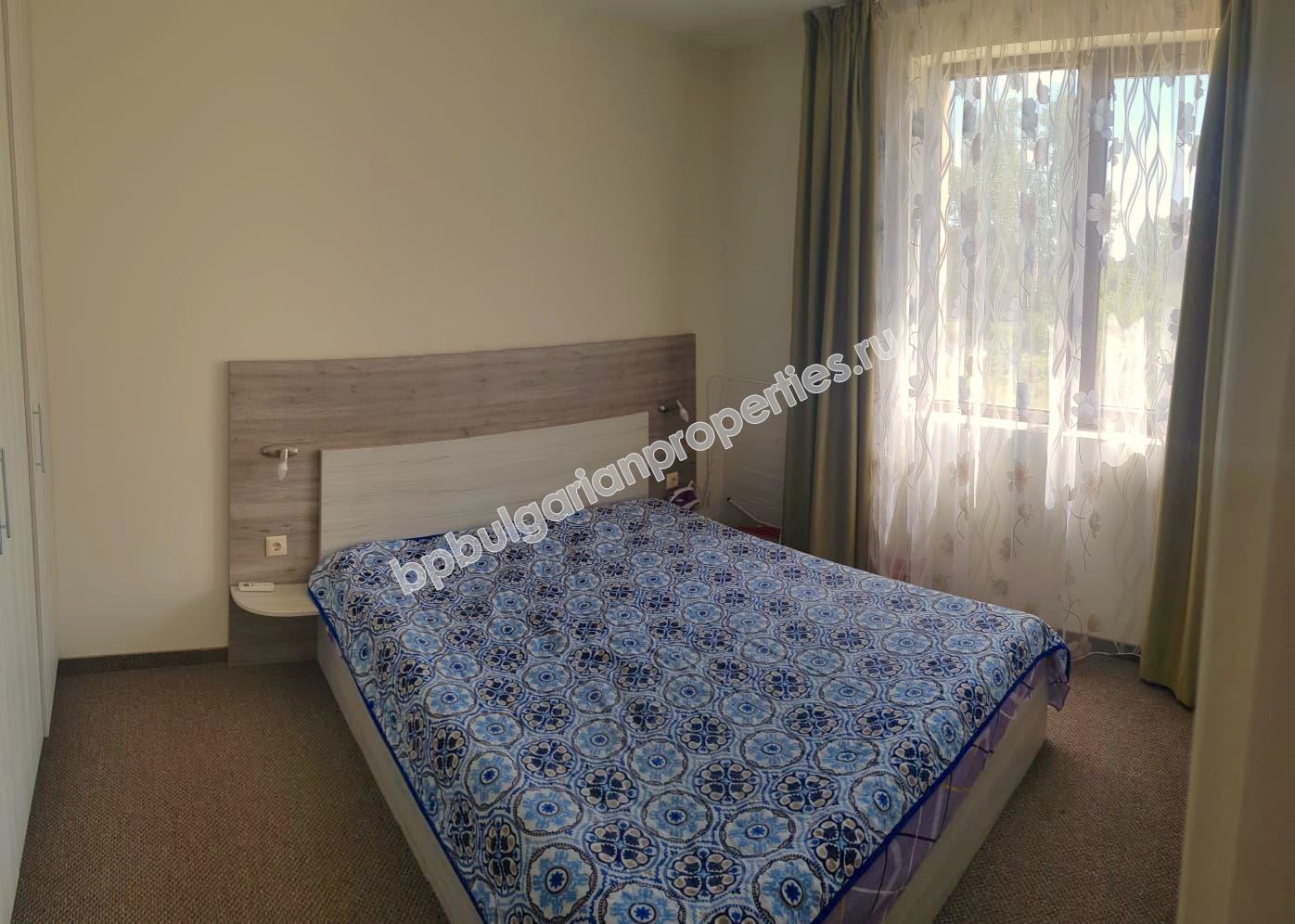 Furnished one-bedroom apartment in a park area of Sunny Beach
