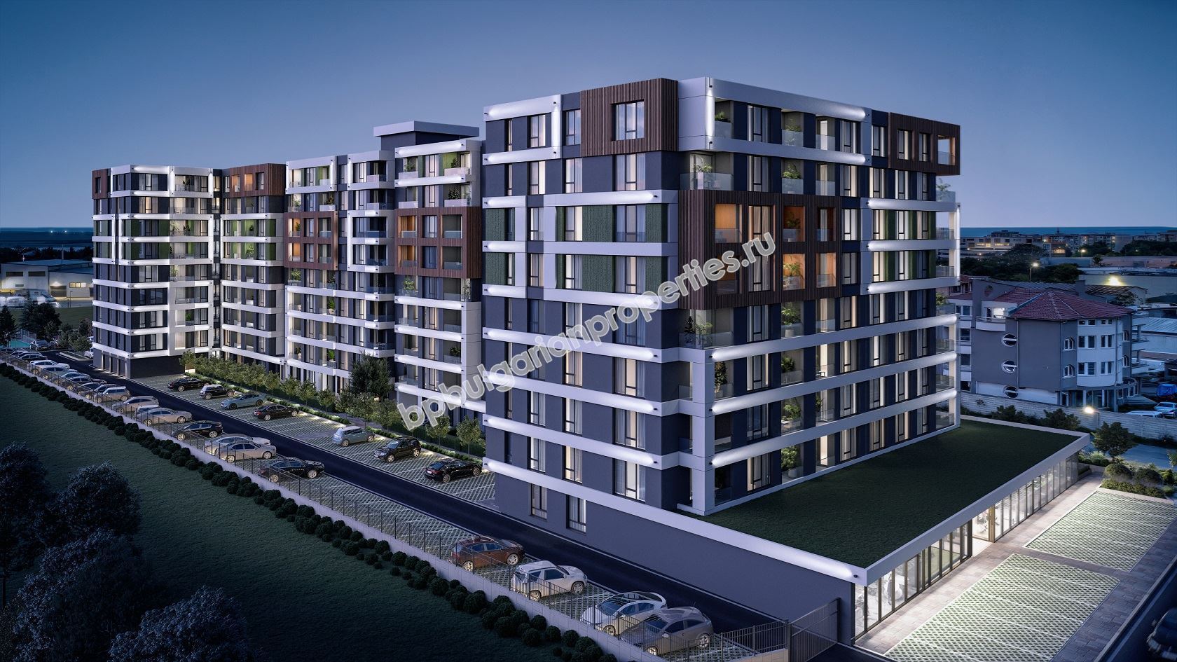 Apartments in a new residential complex in Burgas
