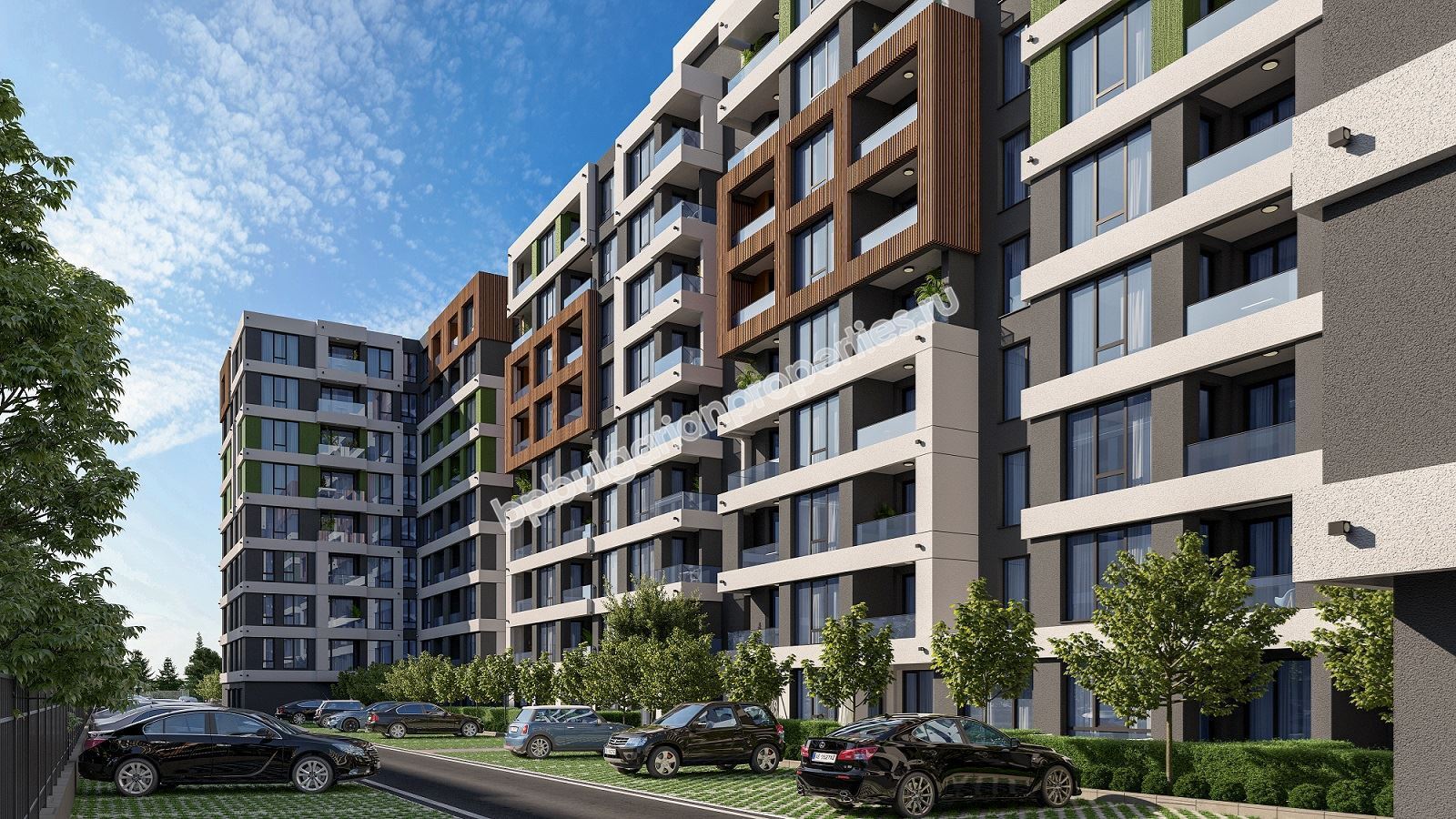 Apartments in a new residential complex in Burgas