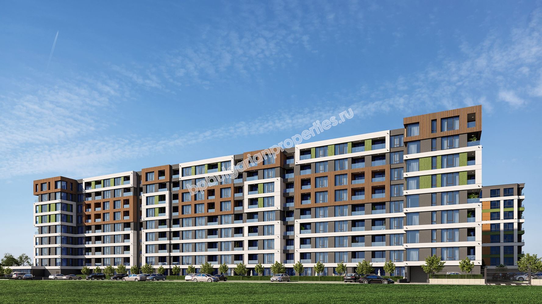 Apartments in a new residential complex in Burgas